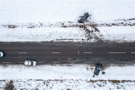 Automobilio avarijos vieta autostradoje