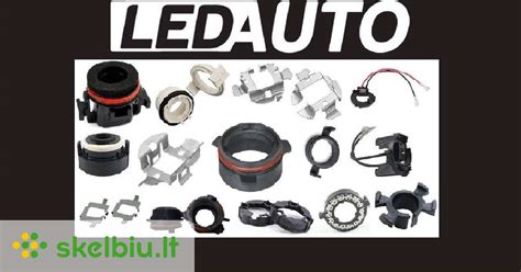 Įvairių automobilių lempučių tipų schema