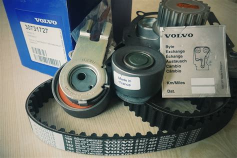 Volvo paskirstymo diržo pažeidimų pavyzdžiai