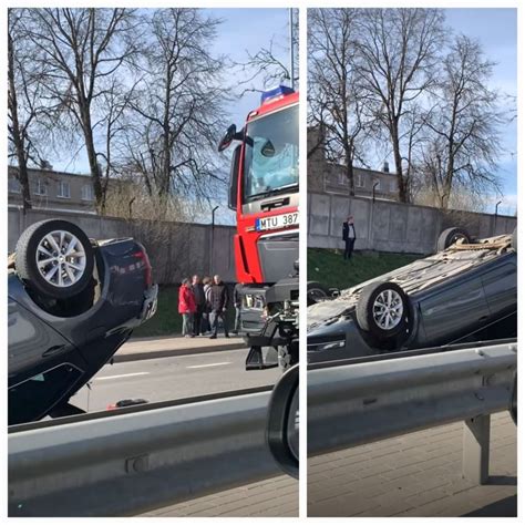 Sunkvežimio sukeltos avarijos Liepkalnio gatvėje nuotrauka