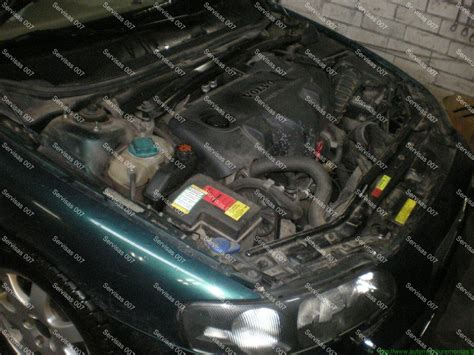 Volvo V70 variklio diržų sistema