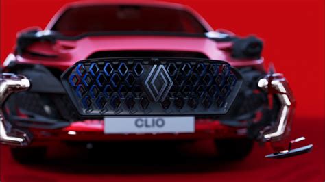 Renault Clio interjero dizainas