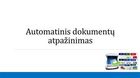 Automatinis diagramų modelių atpažinimas