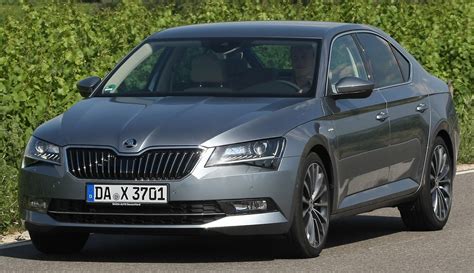 Škoda Superb III variklių schema