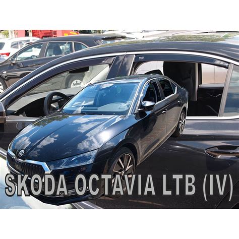 Skoda Octavia galiniai vėjo deflektoriai montavimas