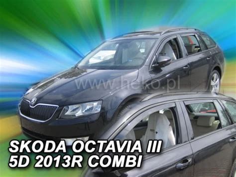 Skoda Octavia 2012 galiniai deflektoriai