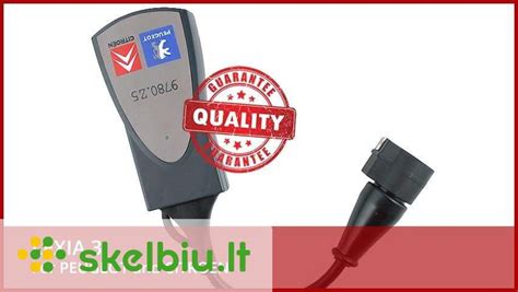Citroen diagnostikos įrangos palyginimas