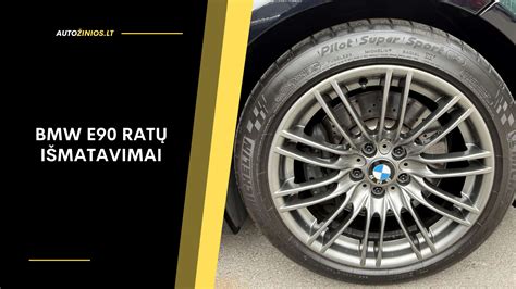BMW ratlankių dydžiai ir modeliai