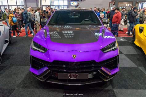 Subaru Impreza STI su Lamborghini Viola Pasifae spalva