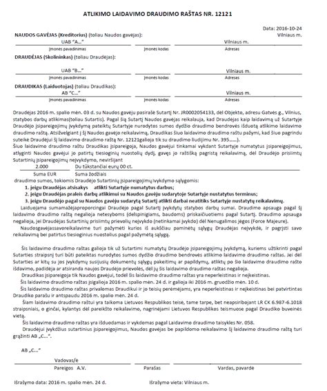Banko garantijos ir laidavimo draudimo raštų pavyzdžiai