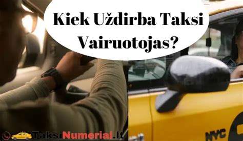Taksi vairuotojas bendrauja su klientu