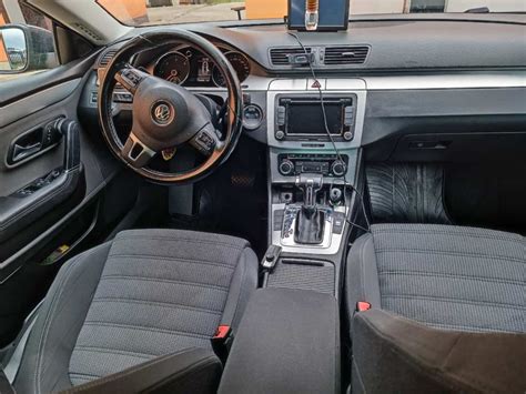 VW Passat CC interjeras su DSG svirtimi