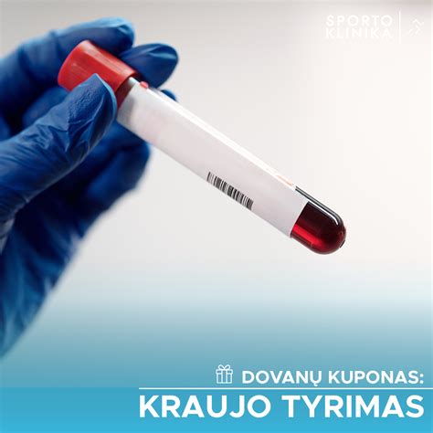 Infografika apie kraujo tyrimų svarbą
