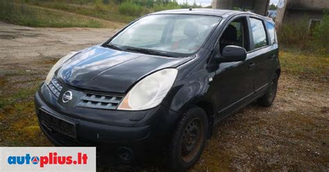 Vaizdinis pavyzdys su Nissan Note važiuoklės dalimis