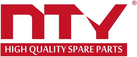 NTY logotipas ir automobilių dalių asortimentas