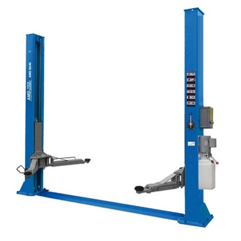 Dviejų kolonų elektrohidraulinis automobilinis keltuvas