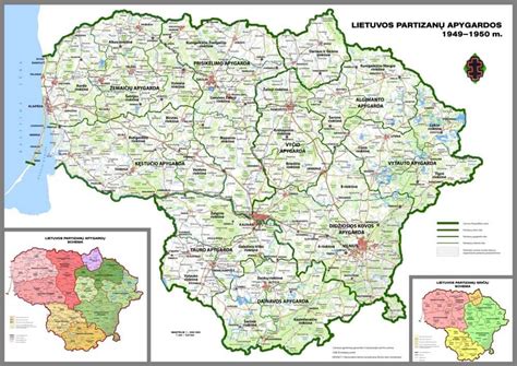 Lietuvos žemėlapis su pažymėtomis darbo vietomis