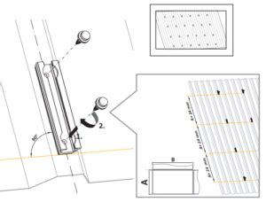 Schematinis Audi 80 ratlankių tvirtinimo taškų pavyzdys
