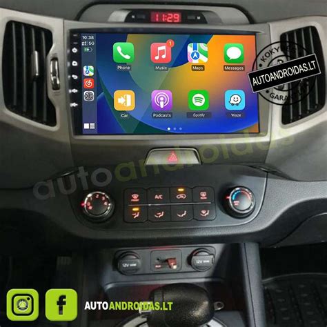 Kia Sportage prietaisų skydelis ir multimedija