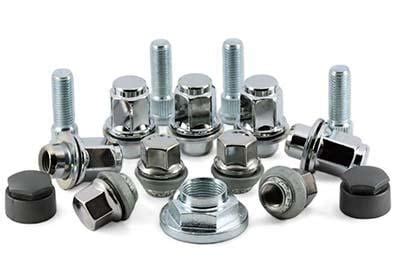 Įvairių tipų ratų varžtai