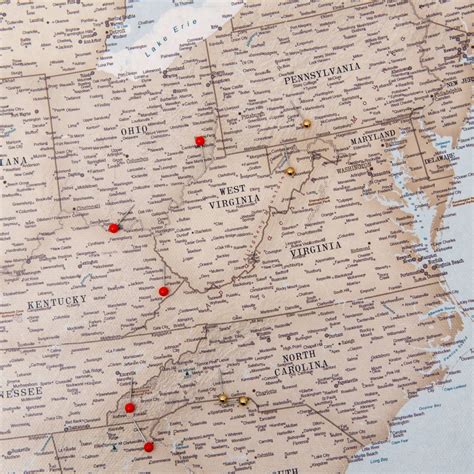 JAV kelių žemėlapis su maršrutais