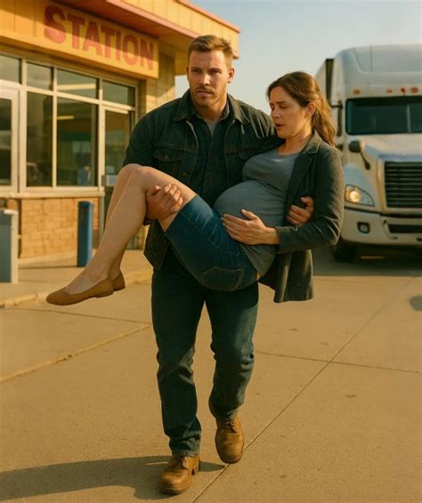 JAV sunkvežimio vairuotojas su šeima