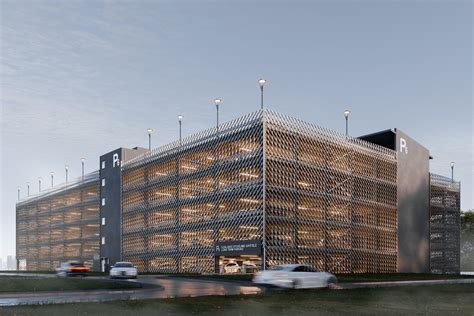 Daugiaaukštės automobilių stovėjimo aikštelės schema