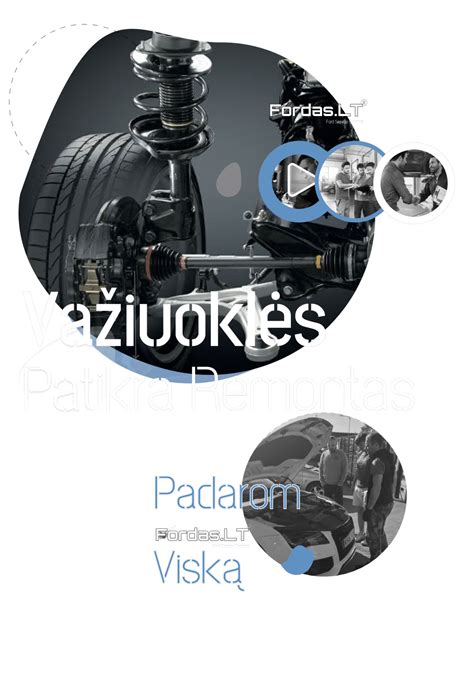 Važiuoklės elementų patikra autoservise