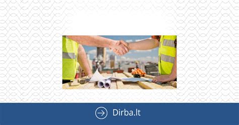 statybininkai dirba Lietuvoje