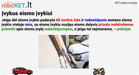 Simbolinis paveikslas, vaizduojantis saugų elgesį eismo įvykio vietoje