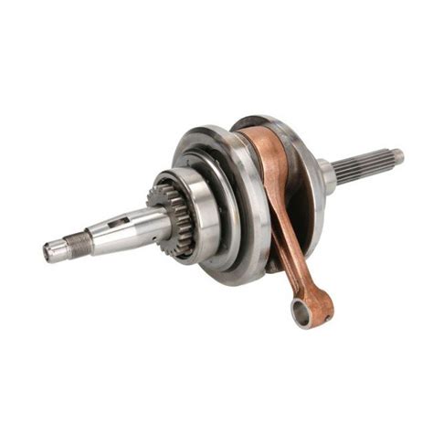 Sustiprintas alkūninis velenas