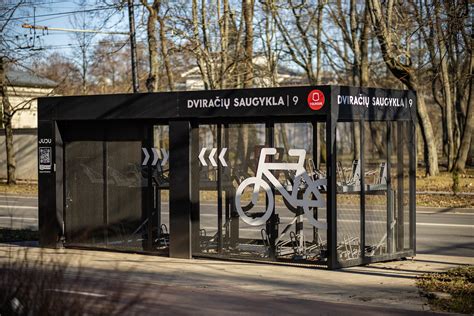 Dviračių saugyklos dizainas