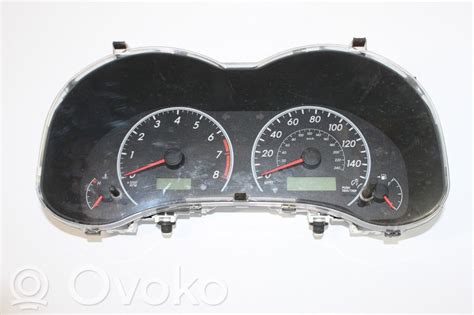 Toyota Corolla prietaisų skydelis