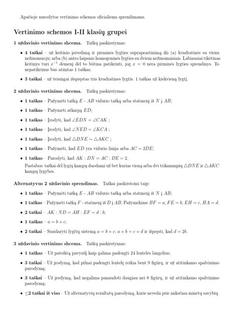 Schema vertinimo kriterijų vairavimo egzamine