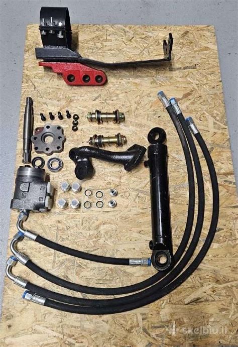 MTZ traktoriaus hidraulinio vairo schema