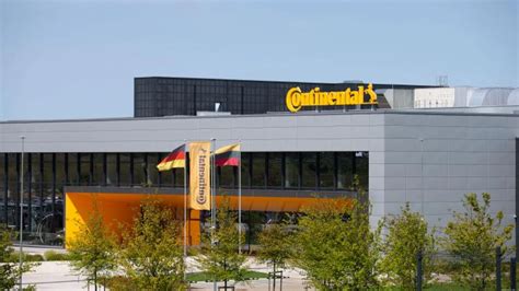 Continental padangų gamykla