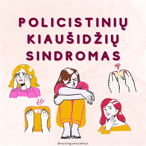 Policistinių kiaušidžių sindromo simptomai moterims