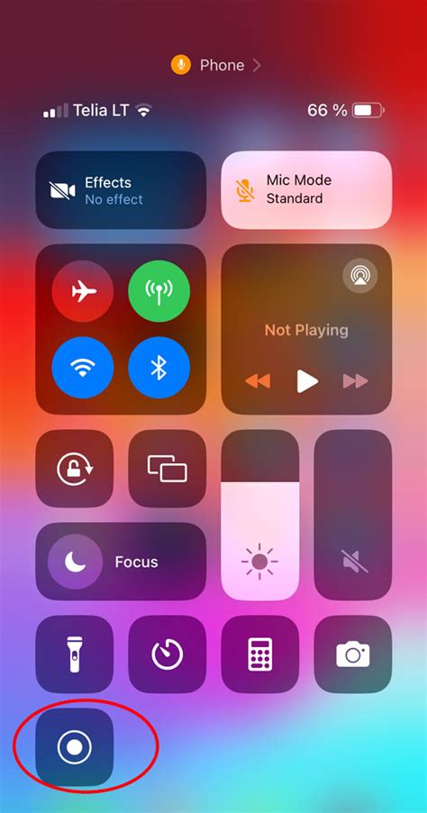 Telefono ekrano vaizdas su Bluetooth nustatymais