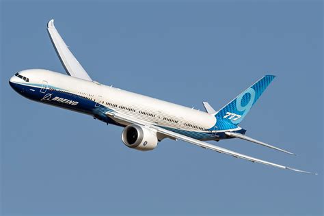 Boeing 777X lėktuvo dizaino brėžinys