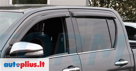Šoninių langų deflektoriai montuojami Volkswagen Golf IV