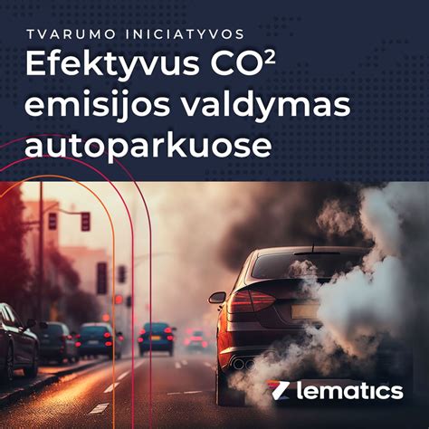 CO2 emisijos transporto priemonėse