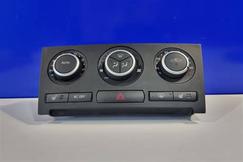 Scheminis Saab 9-3 klimato kontrolės sistemos vaizdas
