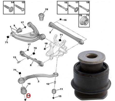 Susidėvėjęs automobilio sailenblokas