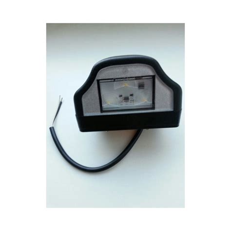 LED numerio apšvietimo pavyzdys ant automobilio