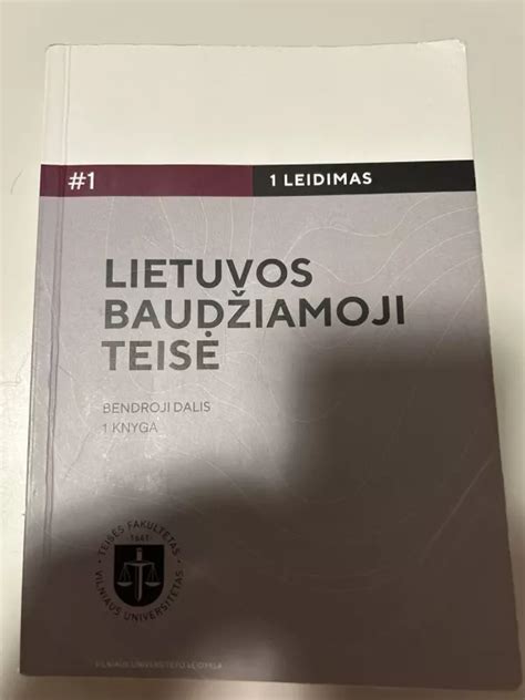 Teisiniai principai ir baudžiamoji teisė