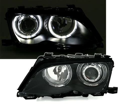BMW E46 su LED galiniais žibintais