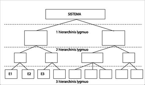 Hierarchinė sistemos struktūra