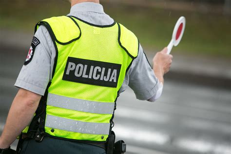 Simbolinė nuotrauka apie policijos paieškas