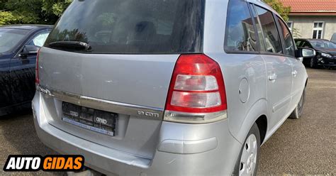 Opel Zafira 1.8 B variklio dalys sandėlyje
