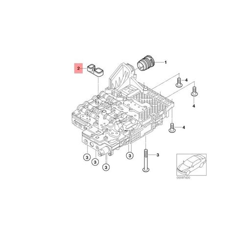 BMW X5 E70 automatinės pavarų dėžės schema